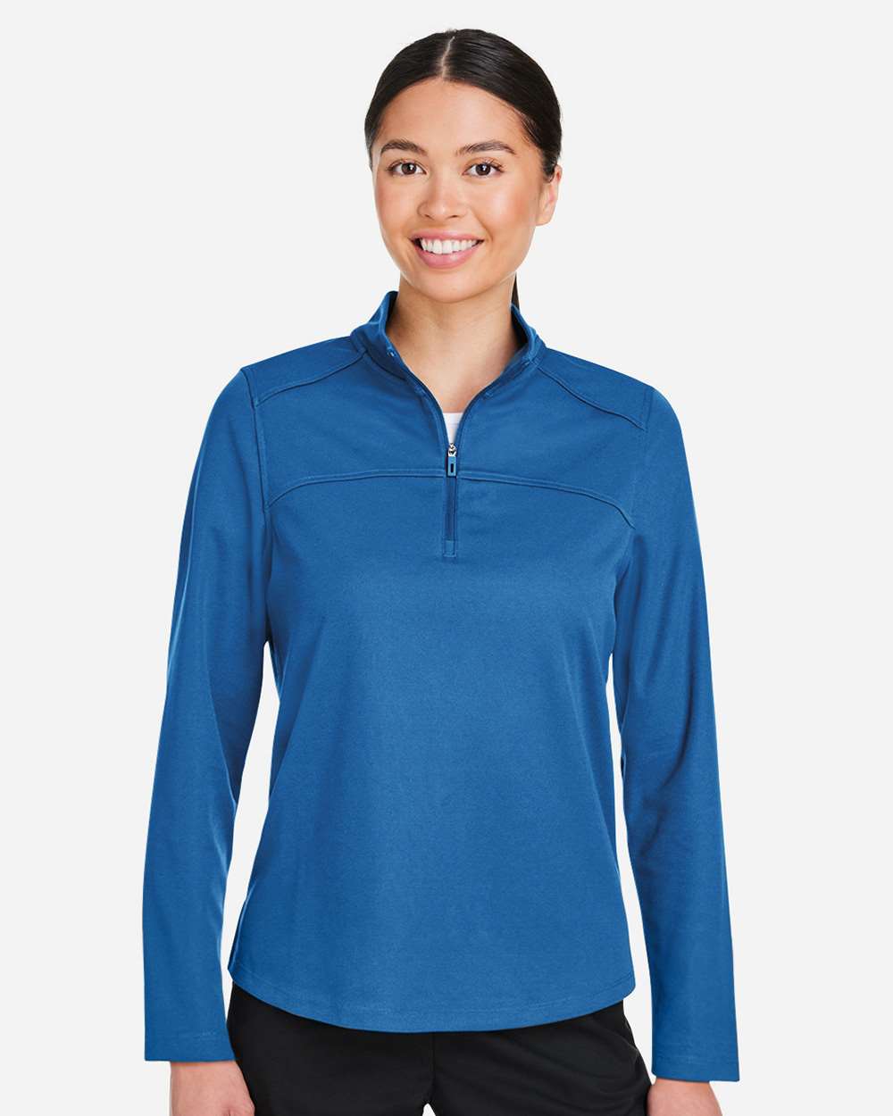 North End-NE412W-Women's Express Tech Performance Pique Quarter-Zip Pullover - Image 23