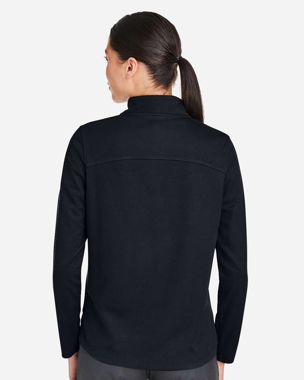 North End-NE412W-Women's Express Tech Performance Pique Quarter-Zip Pullover - Image 6