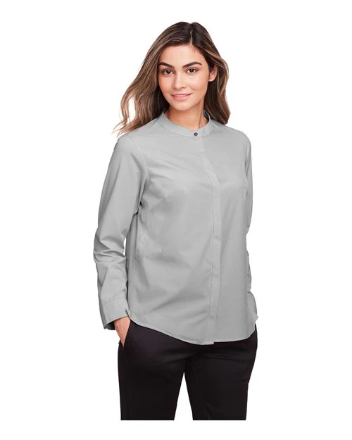 North End-NE500W-Women's Borough Stretch Performance Shirt - Image 6