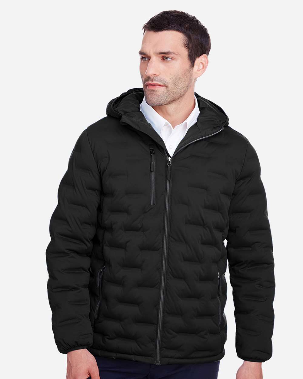 North End-NE708-Men's Loft Puffer Jacket - Image 3