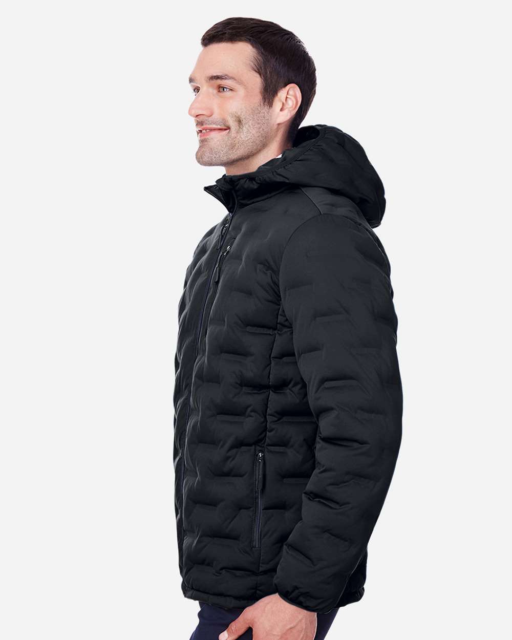North End-NE708-Men's Loft Puffer Jacket - Image 4