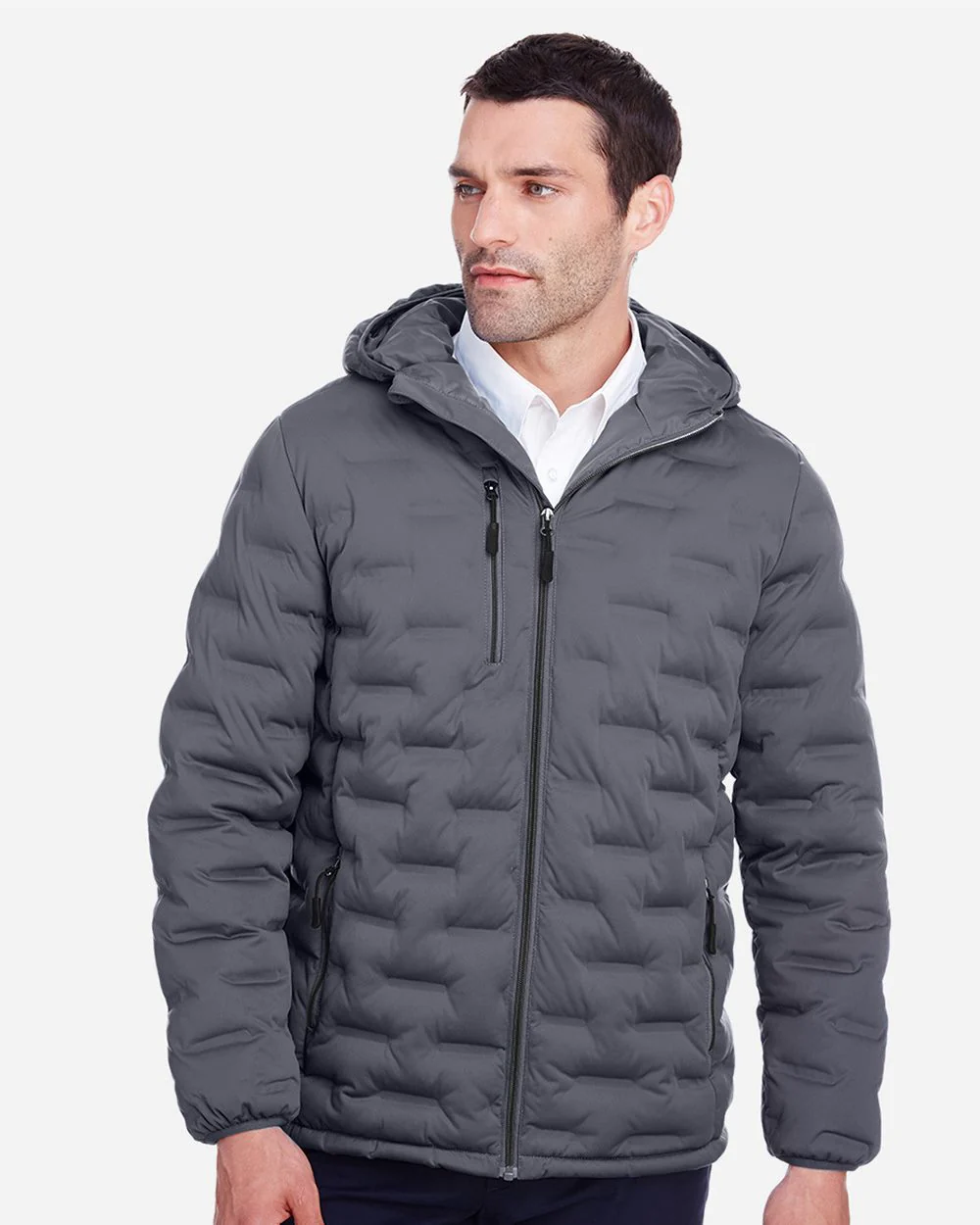 North End-NE708-Men's Loft Puffer Jacket - Image 6