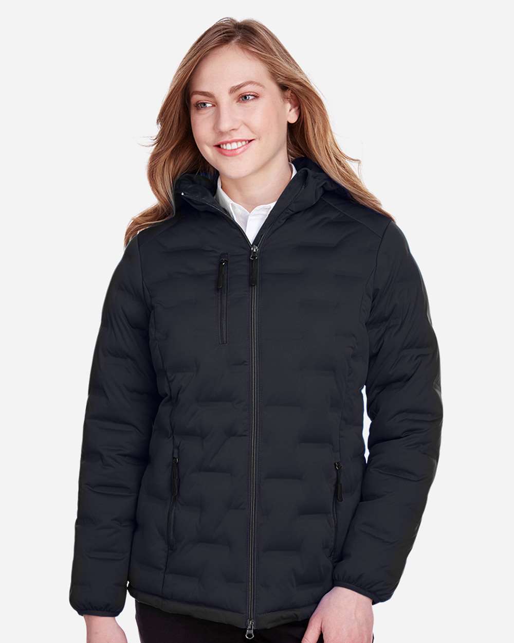 North End-NE708W-Women's Loft Puffer Jacket - Image 3