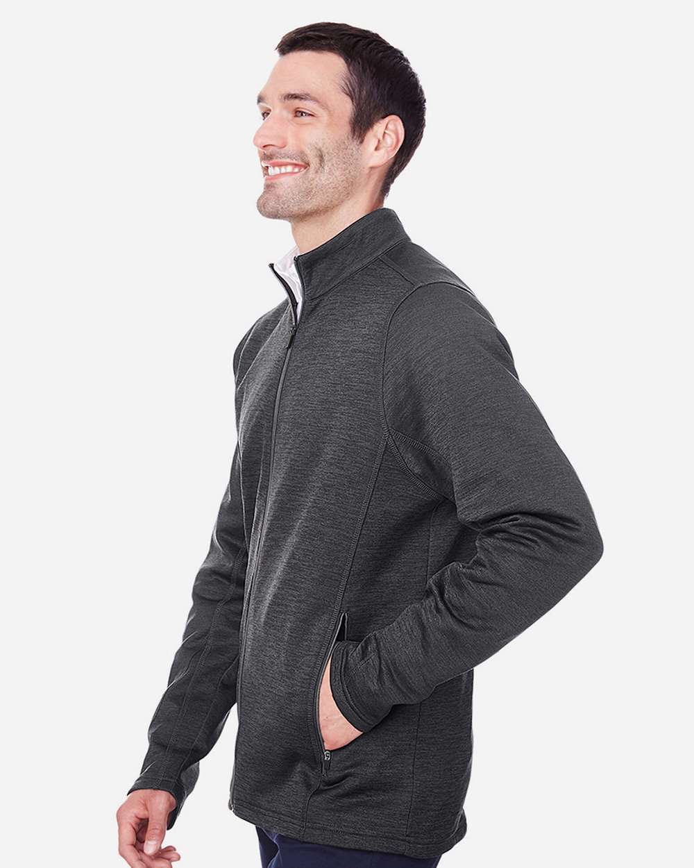 North End-NE712-Men's Flux 2.0 Full-Zip Jacket - Image 4