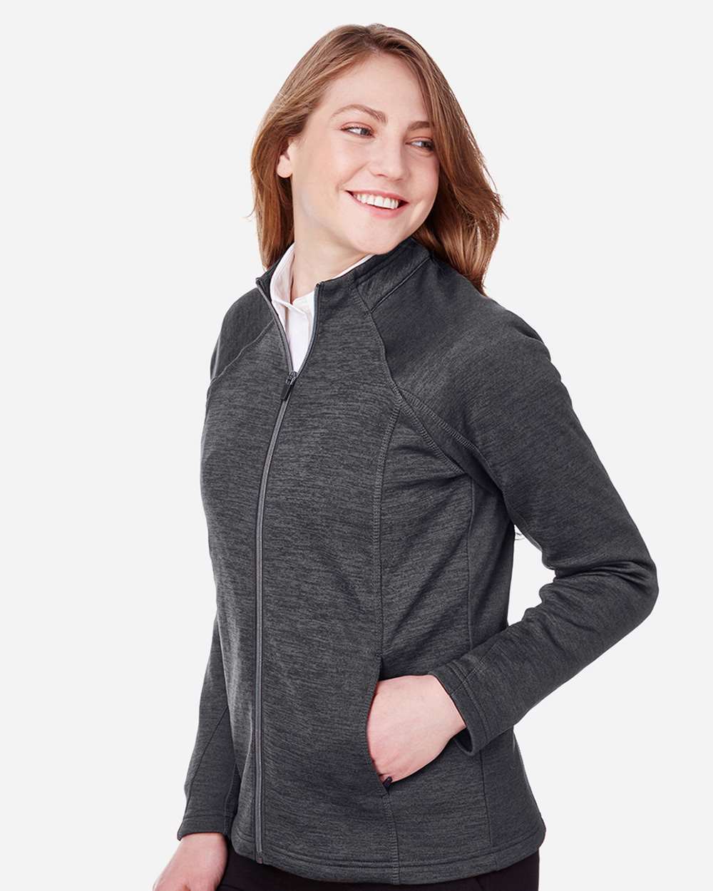 North End-NE712W-Women's Flux 2.0 Full-Zip Jacket - Image 4