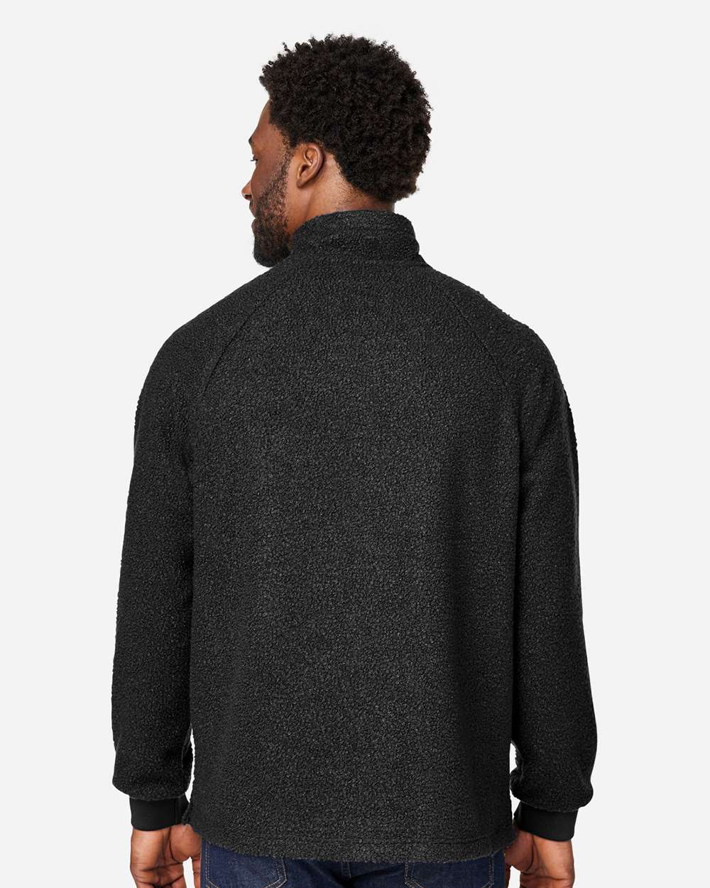 North End-NE713-Men's Aura Sweater Fleece Quarter-Zip Pullover - Image 6