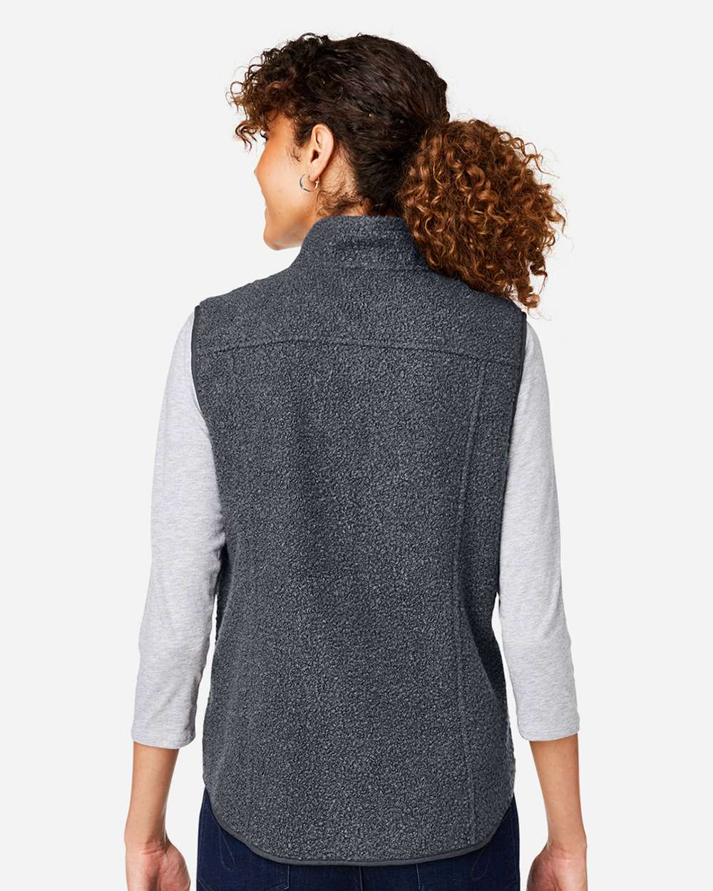 North End-NE714W-Women's Aura Sweater Fleece Vest - Image 13