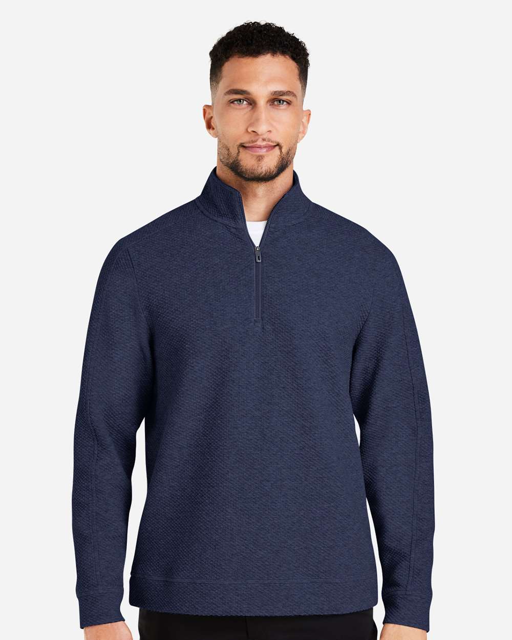 North End-NE725-Men's Spirit Textured Quarter-Zip Pullover - Image 11