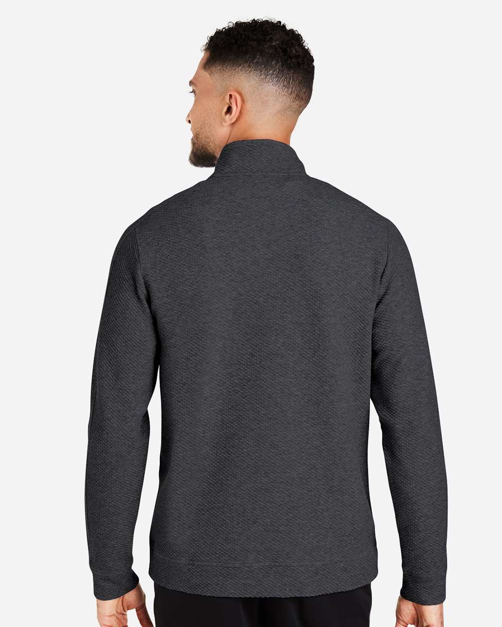 North End-NE725-Men's Spirit Textured Quarter-Zip Pullover - Image 6