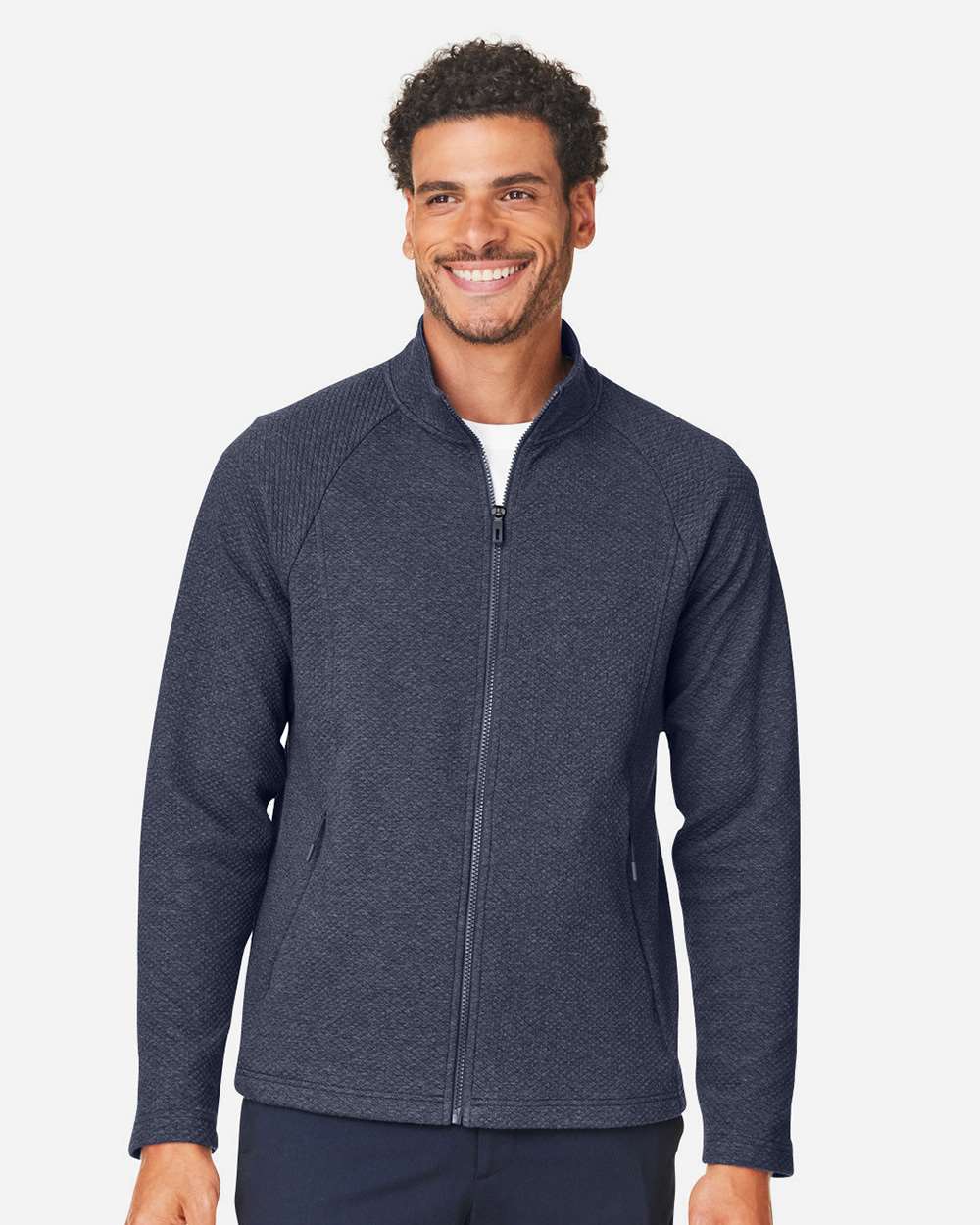 North End-NE727-Men's Spirit Textured Full-Zip - Image 11