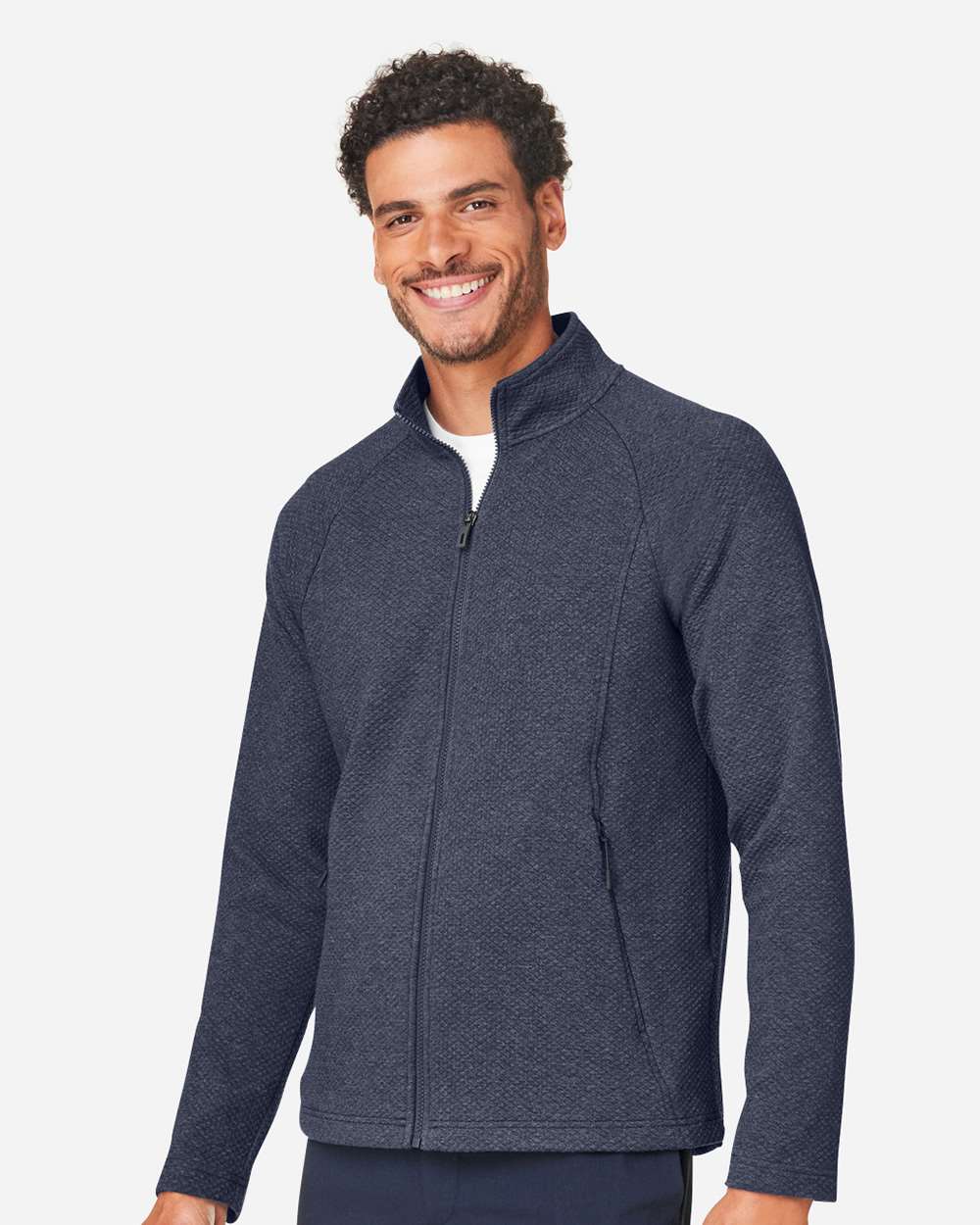 North End-NE727-Men's Spirit Textured Full-Zip - Image 12