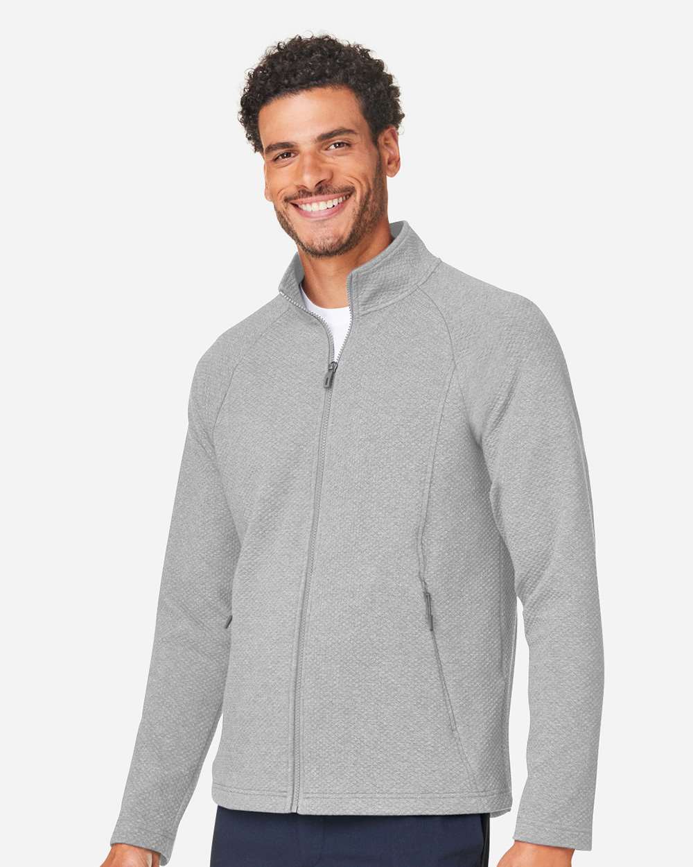 North End-NE727-Men's Spirit Textured Full-Zip - Image 18