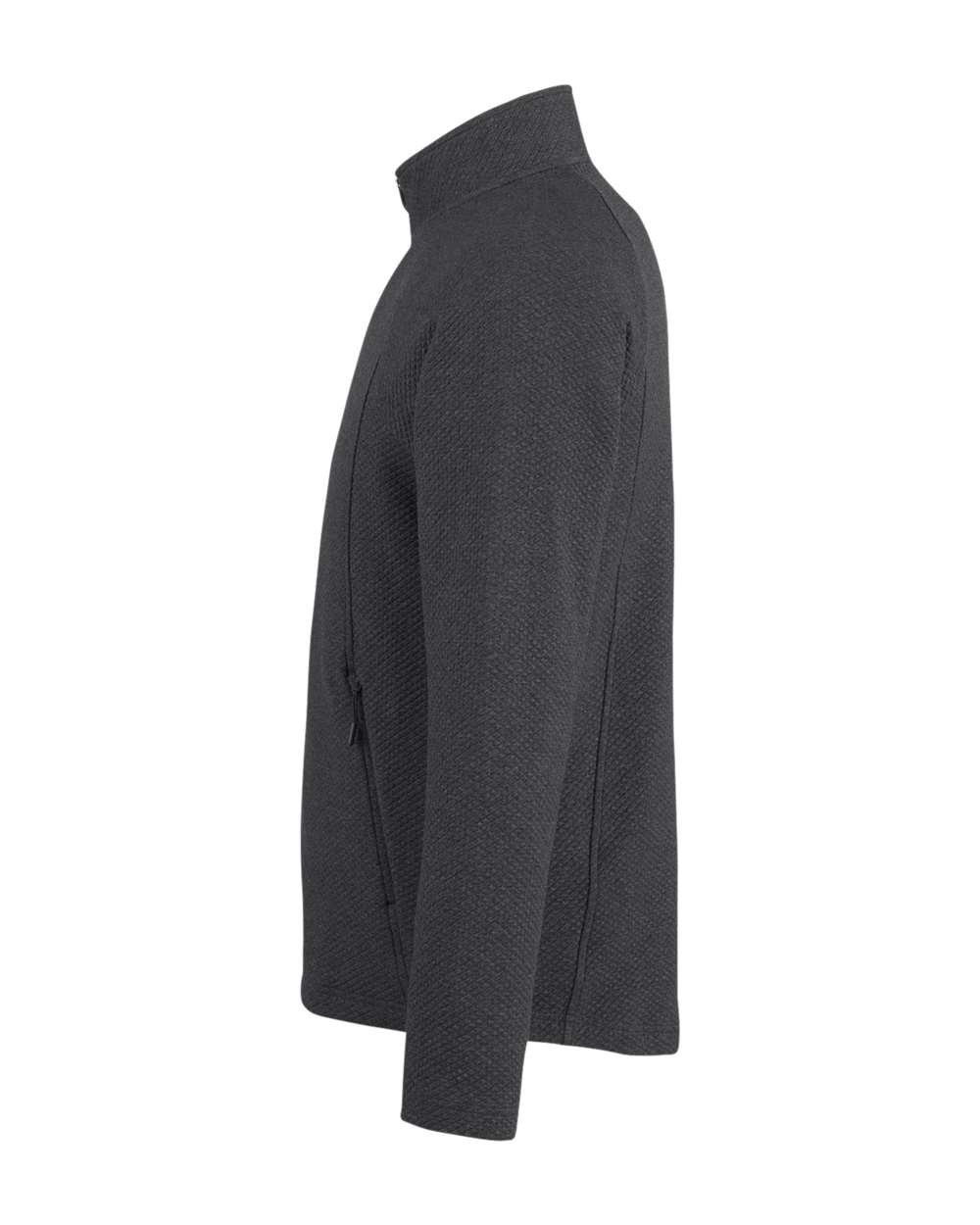 North End-NE727-Men's Spirit Textured Full-Zip - Image 3