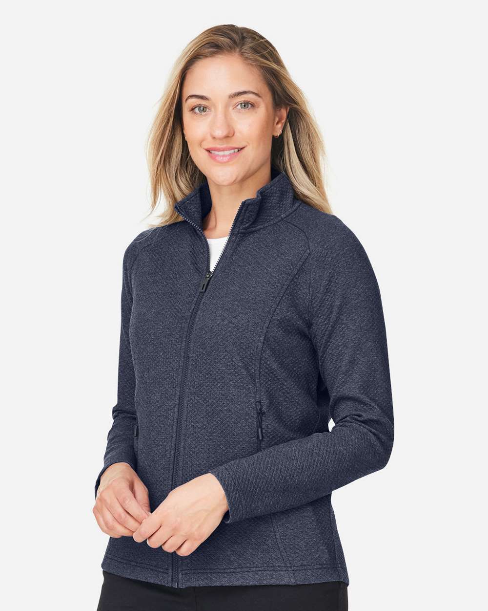 North End-NE727W-Women's Spirit Textured Full-Zip - Image 12
