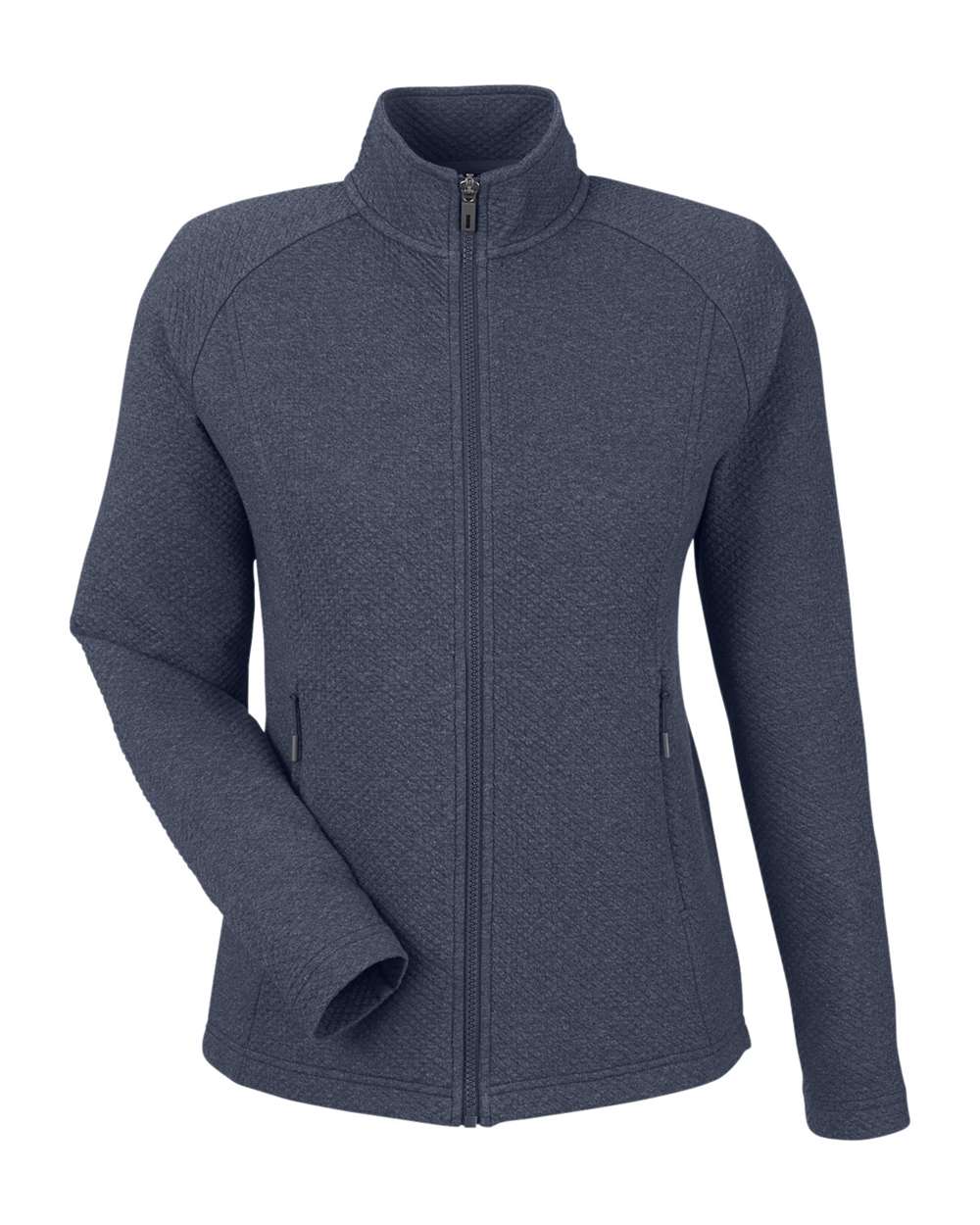 North End-NE727W-Women's Spirit Textured Full-Zip - Image 8