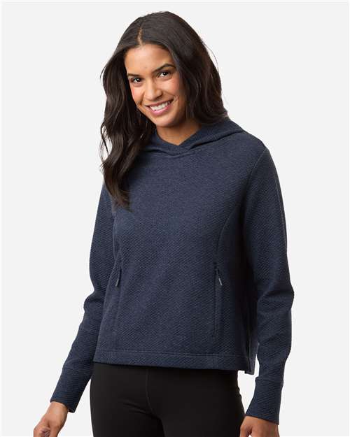 North End-NE729W-Women's Spirit Textured Hooded Pullover - Image 10