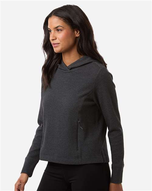 North End-NE729W-Women's Spirit Textured Hooded Pullover - Image 8
