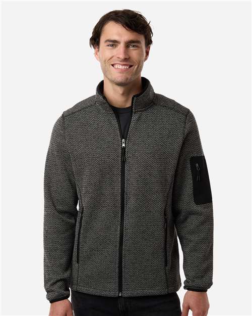 North End-NE730-Men's Jasper Full-Zip Fleece Jacket - Image 5