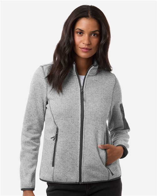 North End-NE730W-Women's Jasper Full-Zip Fleece Jacket - Image 2
