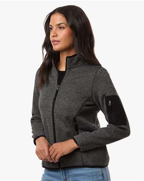 North End-NE730W-Women's Jasper Full-Zip Fleece Jacket - Image 6