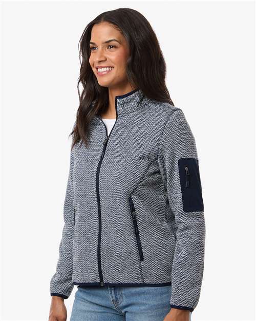 North End-NE730W-Women's Jasper Full-Zip Fleece Jacket - Image 9