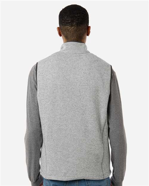 North End-NE731-Men's Jasper Jacquard Fleece Vest - Image 13
