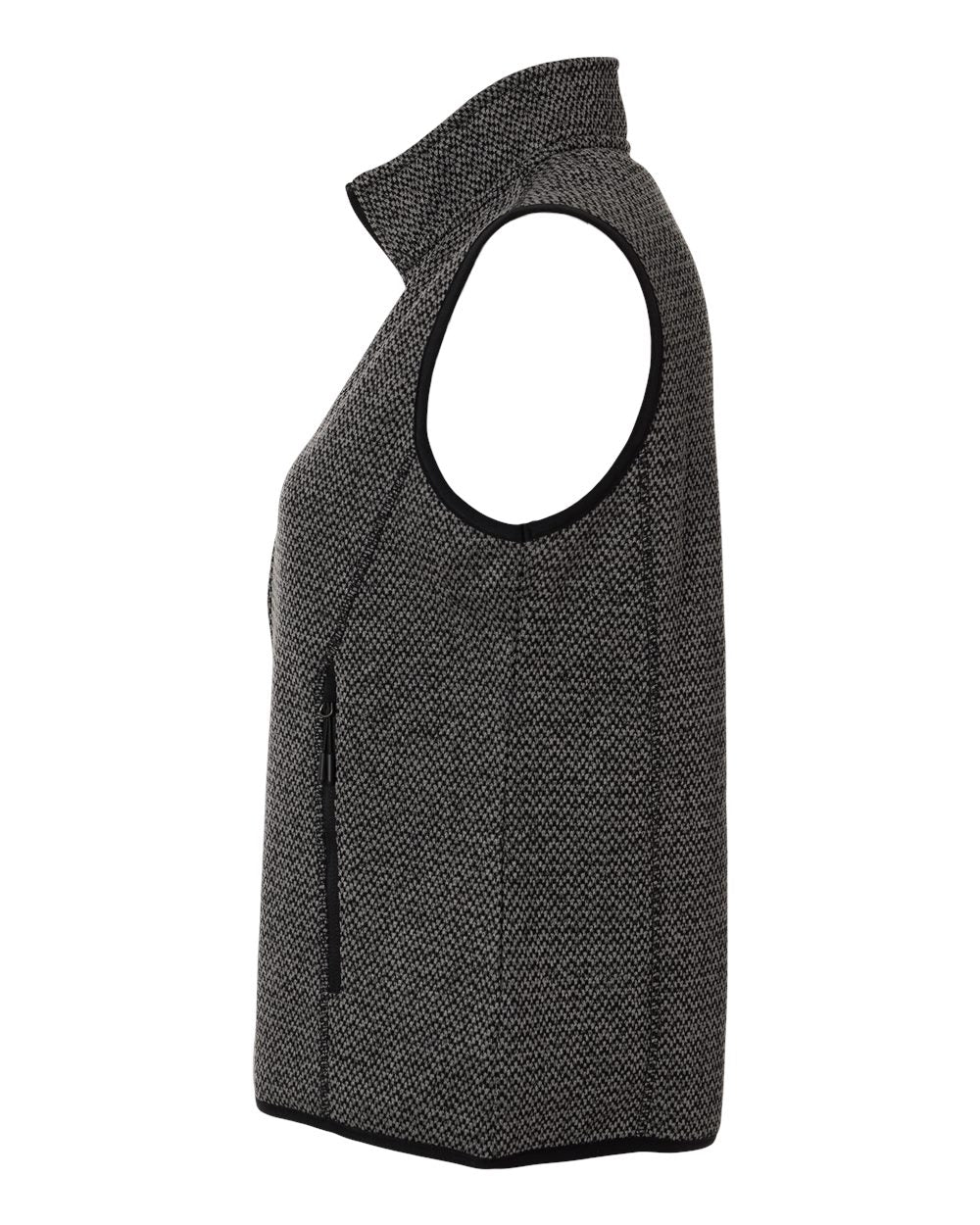 North End-NE731W-Women's Jasper Jacquard Fleece Vest - Image 15