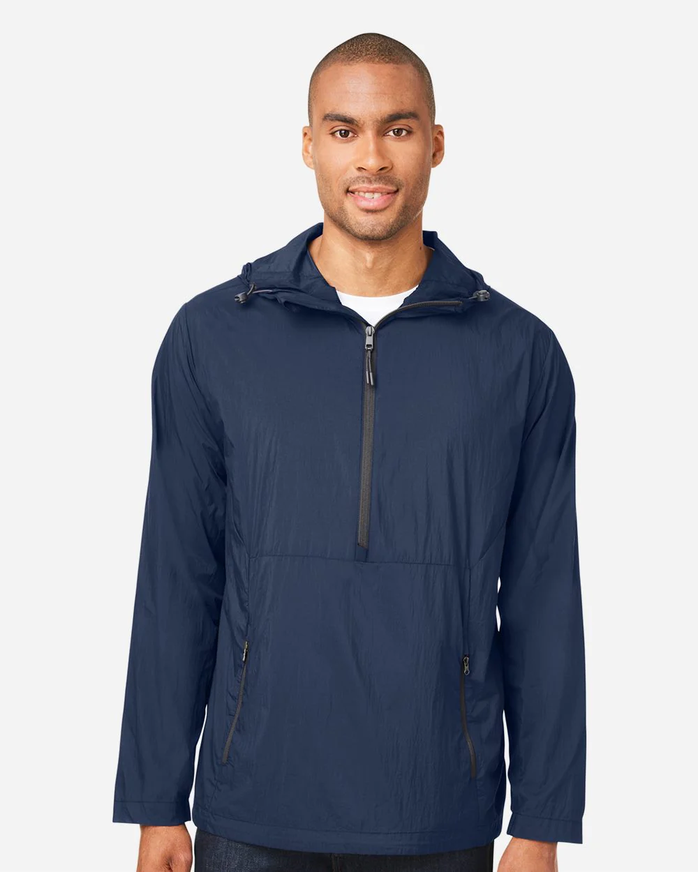 North End-NE810-Men's Aura Lightweight Packable Anorak - Image 7