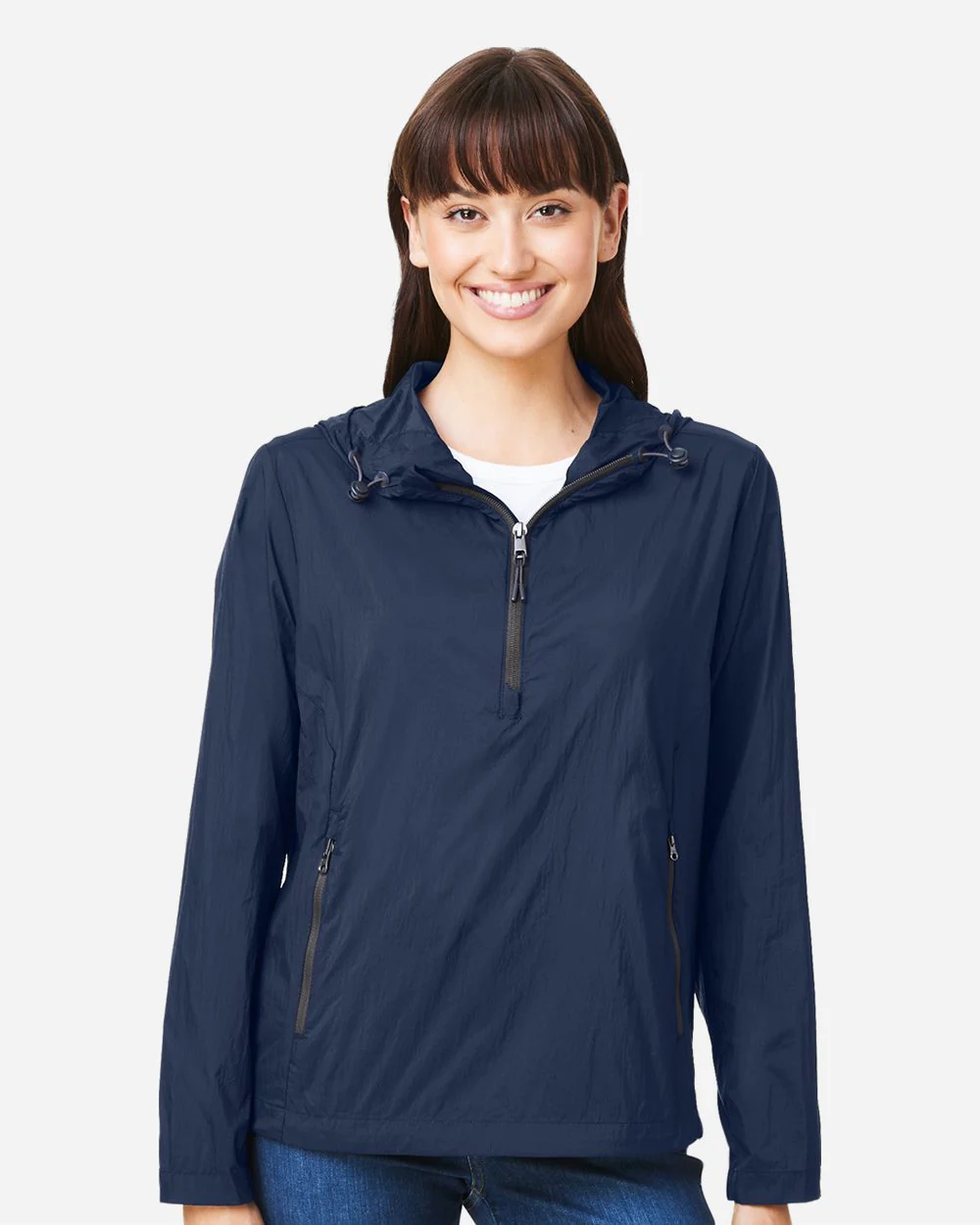 North End-NE810W-Women's Aura Lightweight Packable Anorak - Image 7