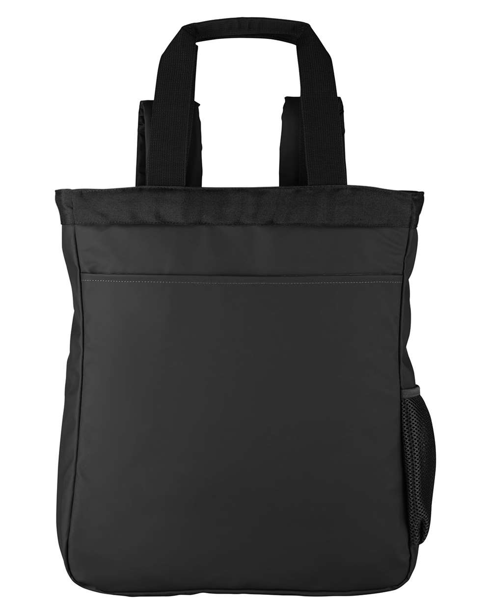 North End-NE901-Unisex Reflective Convertible Laptop Backpack Tote Bag - Image 4