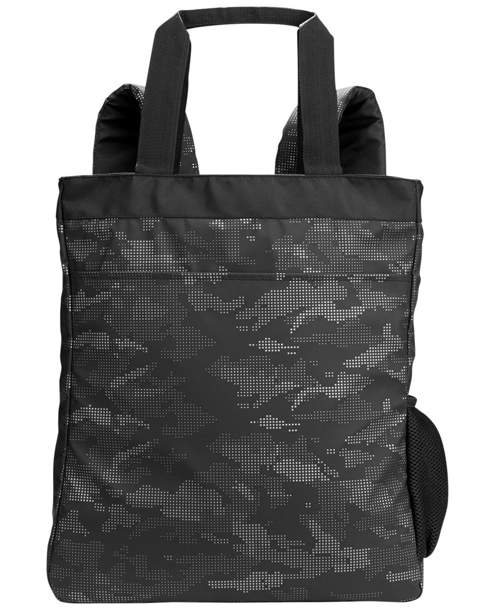 North End-NE901-Unisex Reflective Convertible Laptop Backpack Tote Bag - Image 5