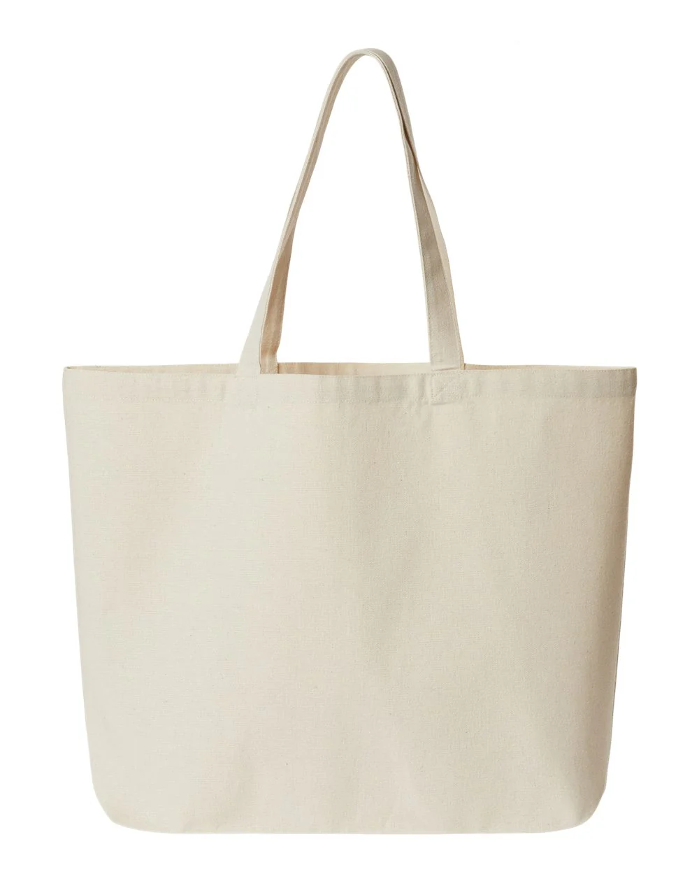 OAD-OAD108R-Jumbo Recycled Midweight Gusseted Canvas Tote - Image 5