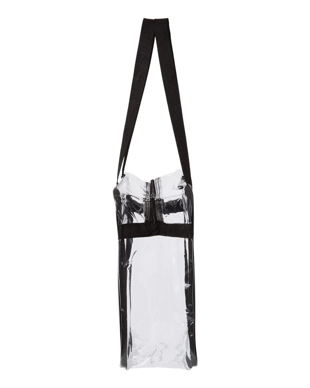 OAD-OAD5005-OAD Clear Tote with Zippered Top - Image 3