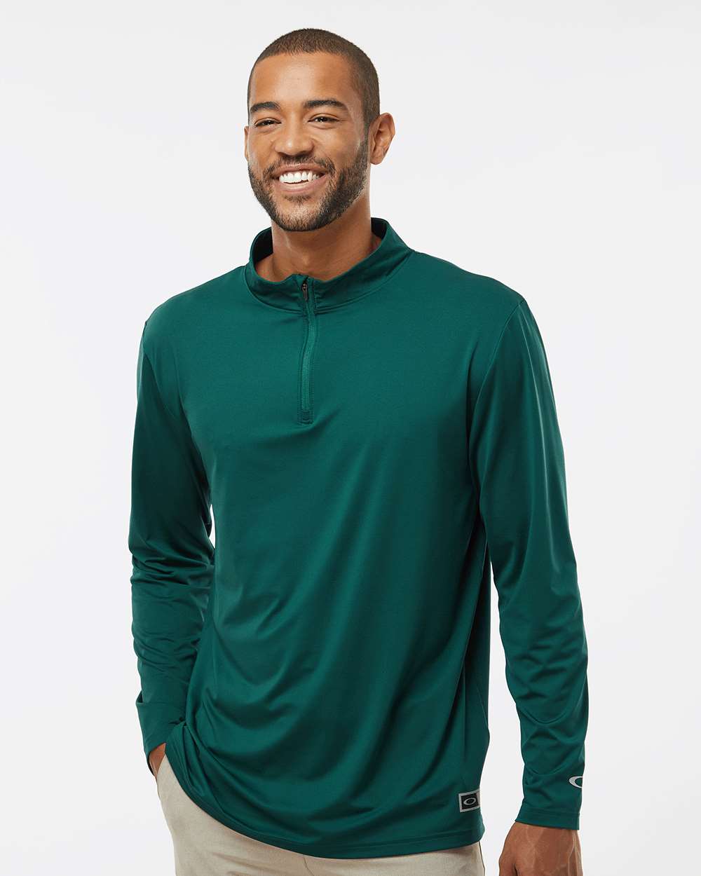 Oakley-FOA402997-Team Issue Podium Quarter-Zip Pullover - Image 28