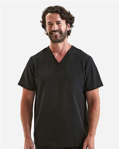 Onna-NN200-Men's Limitless V-Neck Stretch Scrub Top - Image 8