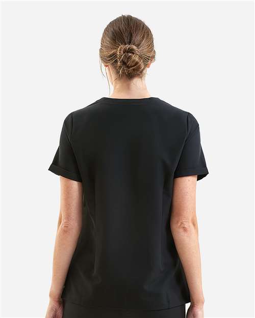 Onna-NN310-Women's Invincible V-Neck Stretch Scrub Top - Image 10