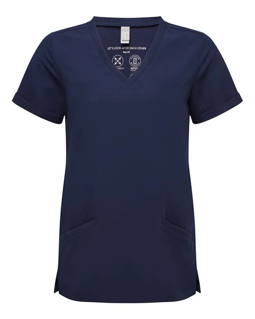 Onna-NN310-Women's Invincible V-Neck Stretch Scrub Top - Image 7