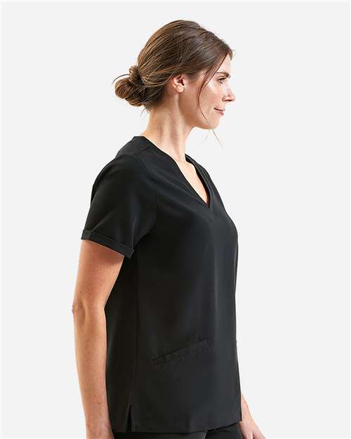 Onna-NN310-Women's Invincible V-Neck Stretch Scrub Top - Image 9