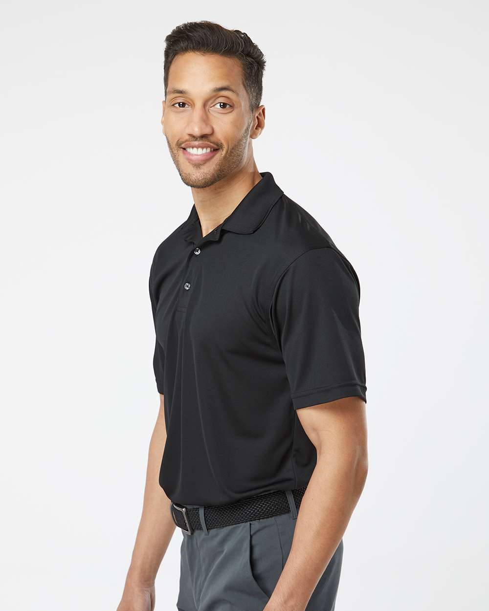 Paragon-100-Saratoga Performance Mini Mesh Polo - Image 12