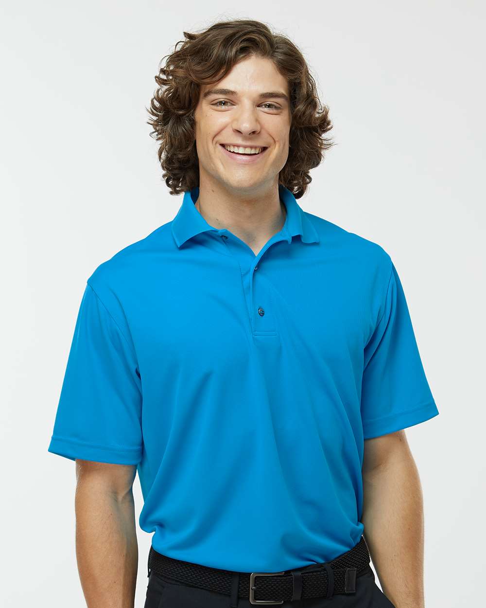Paragon-100-Saratoga Performance Mini Mesh Polo - Image 125