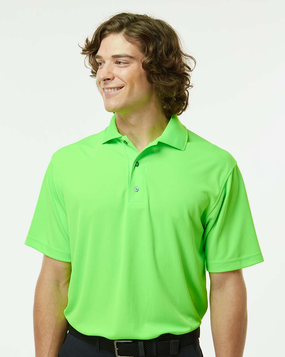 Paragon-100-Saratoga Performance Mini Mesh Polo - Image 89