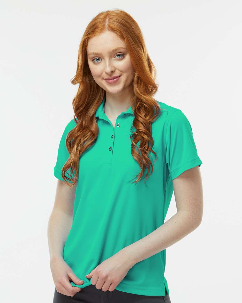 Paragon-104-Women's Saratoga Performance Mini Mesh Polo - Image 107