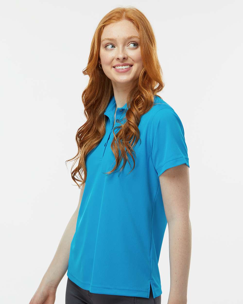 Paragon-104-Women's Saratoga Performance Mini Mesh Polo - Image 114