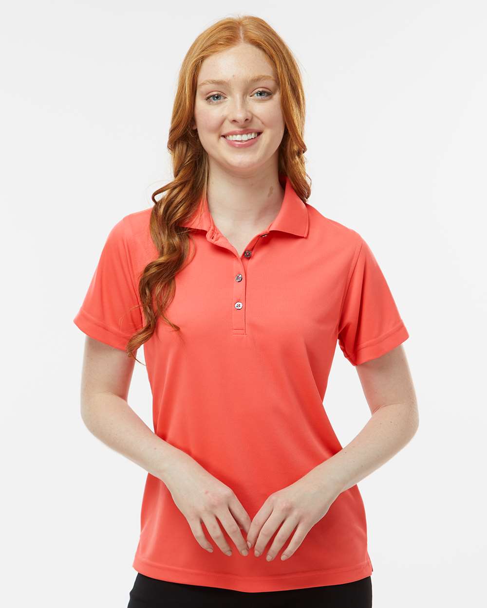 Paragon-104-Women's Saratoga Performance Mini Mesh Polo - Image 71