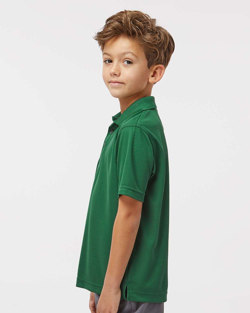 Paragon-108Y-Youth Saratoga Performance Mini Mesh Polo - Image 12