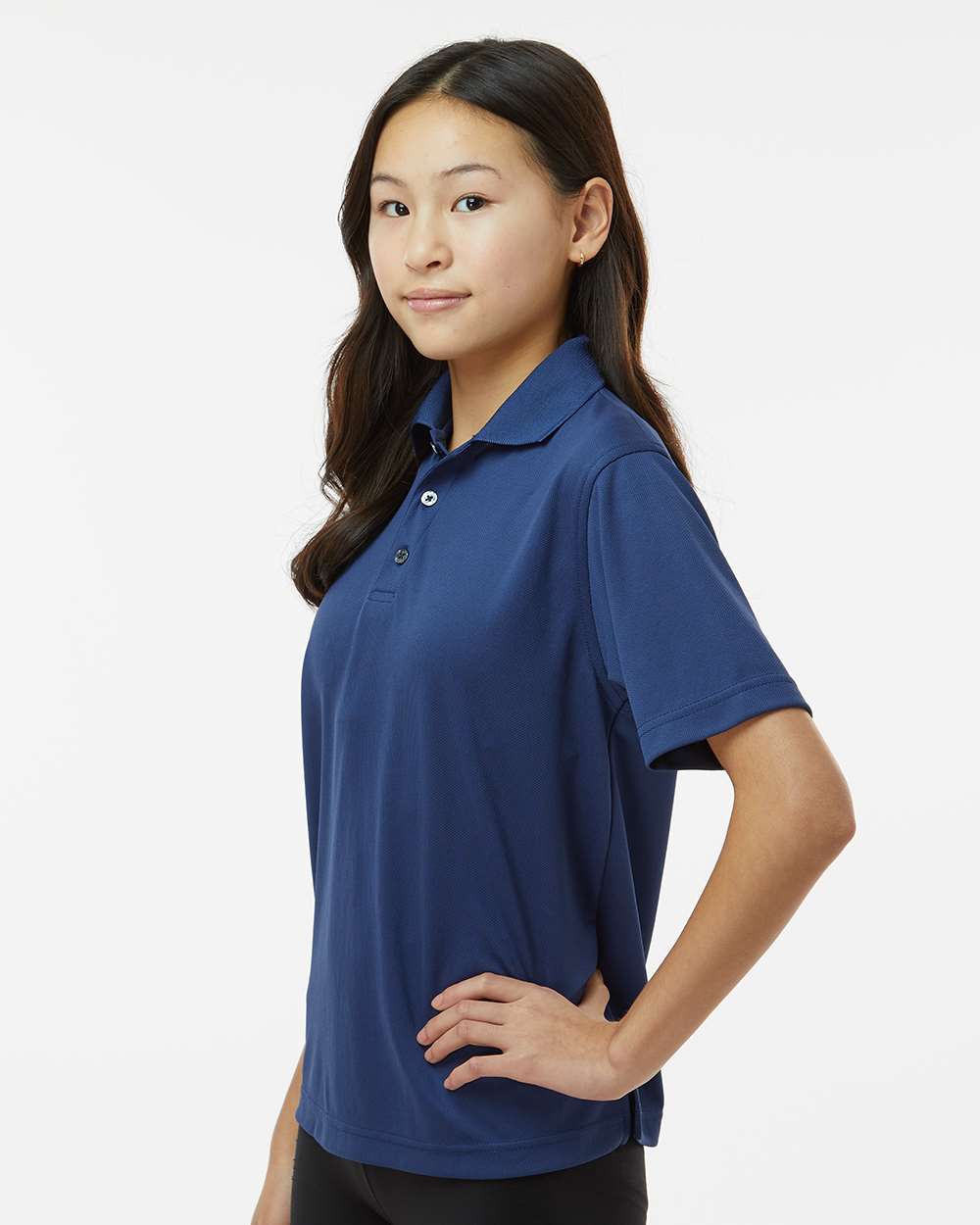 Paragon-108Y-Youth Saratoga Performance Mini Mesh Polo - Image 18