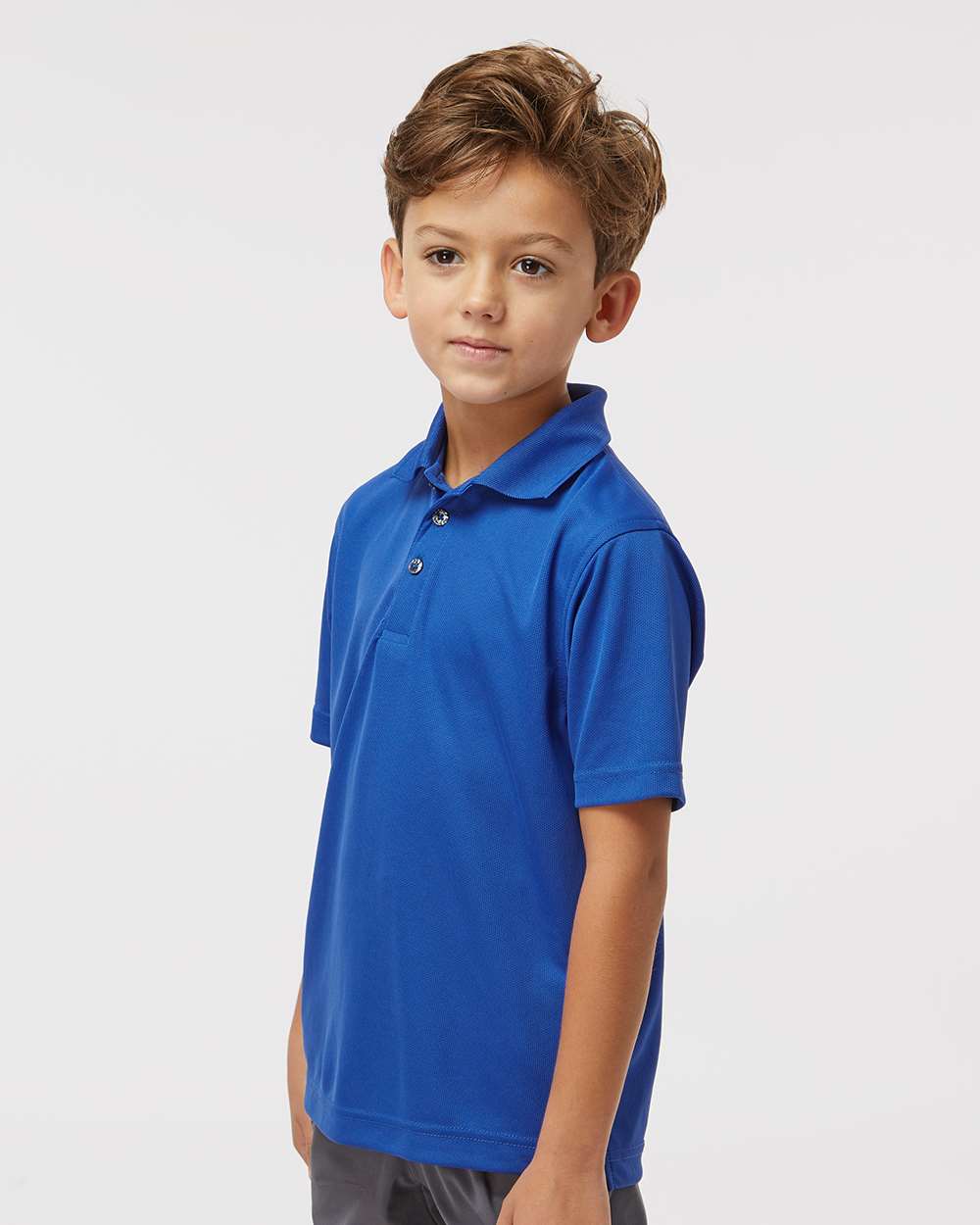 Paragon-108Y-Youth Saratoga Performance Mini Mesh Polo - Image 30