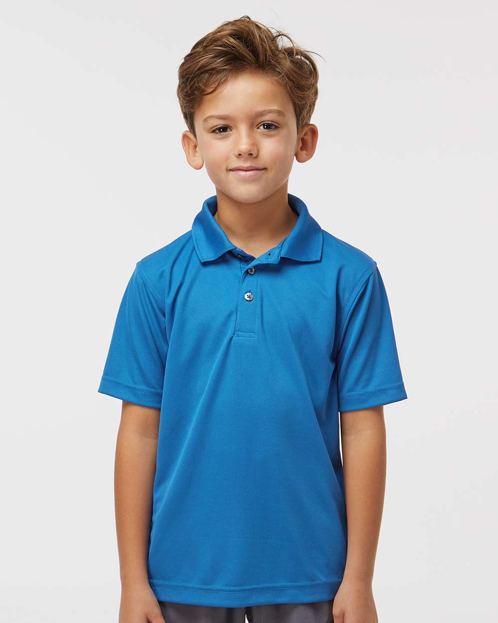 Paragon-108Y-Youth Saratoga Performance Mini Mesh Polo - Image 35