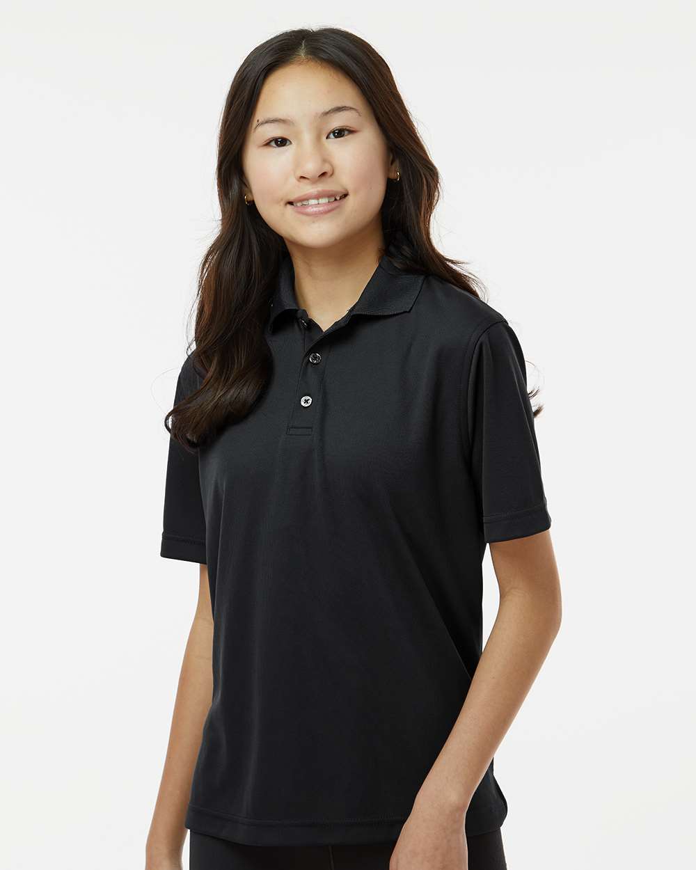 Paragon-108Y-Youth Saratoga Performance Mini Mesh Polo - Image 5