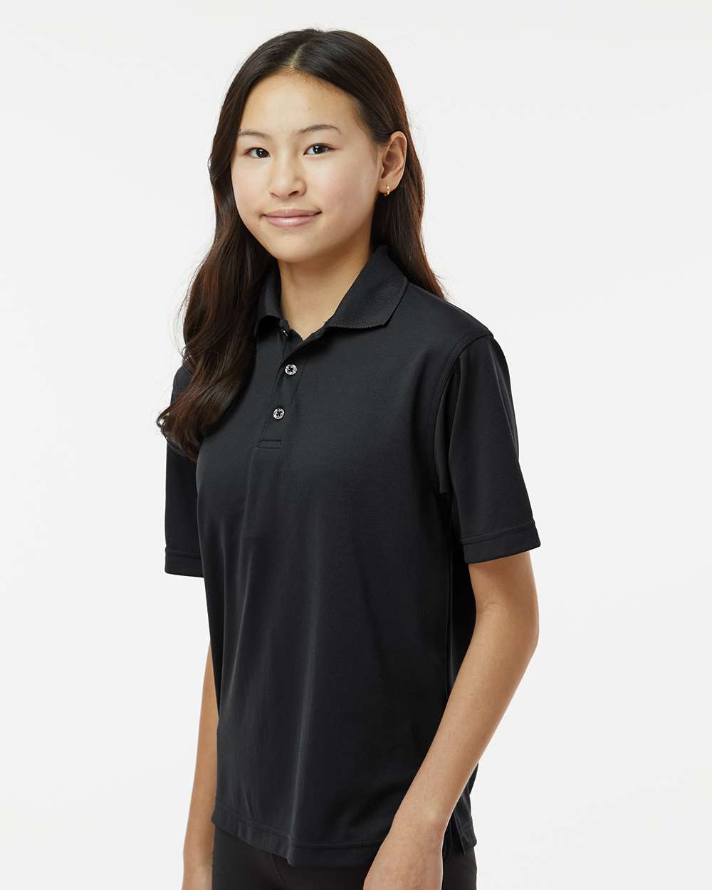 Paragon-108Y-Youth Saratoga Performance Mini Mesh Polo - Image 6